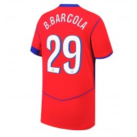 Paris Saint-Germain Bradley Barcola #29 Tretí futbalový dres 2025-26 Krátky Rukáv
